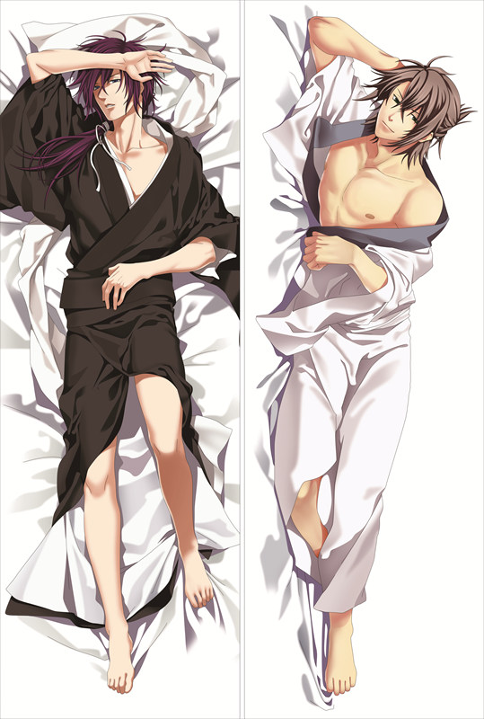 Hakuoki Hajime Saito Body Pillow Case