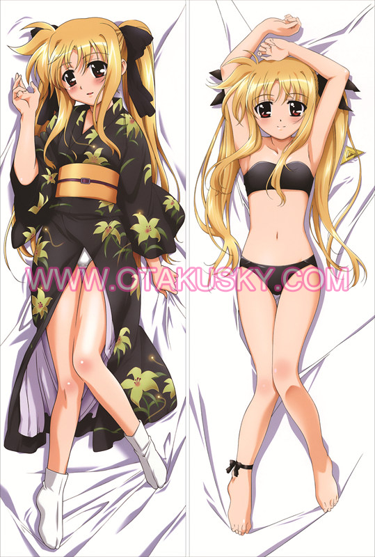 Magical Girl Lyrical Nanoha Fate Testarossa Body Pillow Case 06