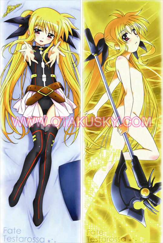 Magical Girl Lyrical Nanoha Fate Testarossa Body Pillow Case 81