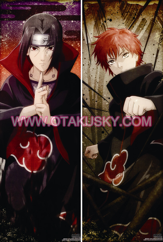 Naruto Itachi Uchiha Body Pillow Case 01