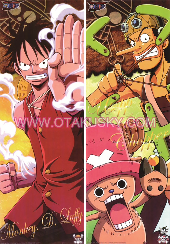 One Piece Monkey D Luffy Body Pillow Case 01