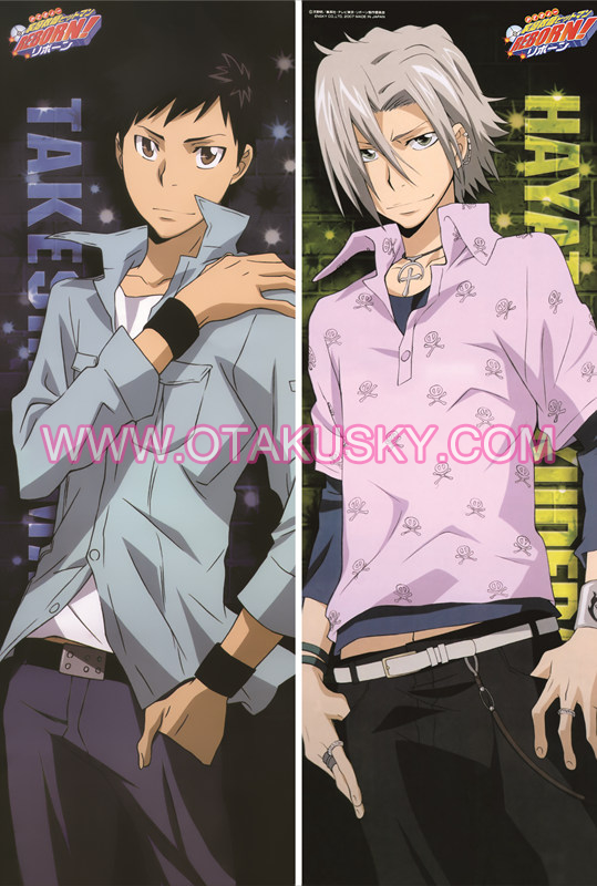 Reborn Hayato Gokudera Body Pillow Case 01