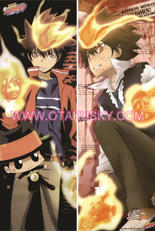 Reborn Tsunayoshi Sawada Body Pillow Case 03