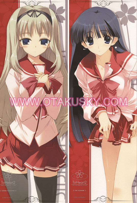 To Heart 2 Sasara Kusugawa Body Pillow Case 03