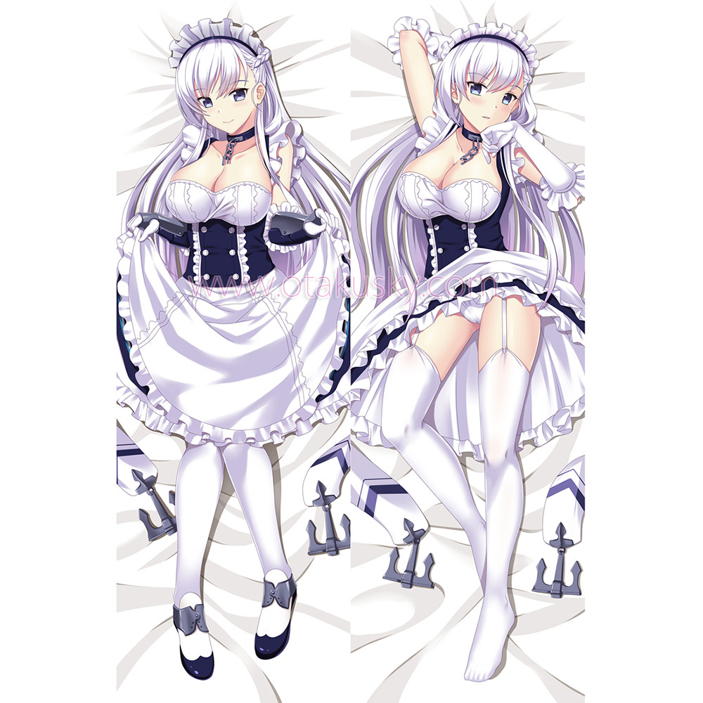 Azur Lane Dakimakura Belfast Body Pillow Case 11