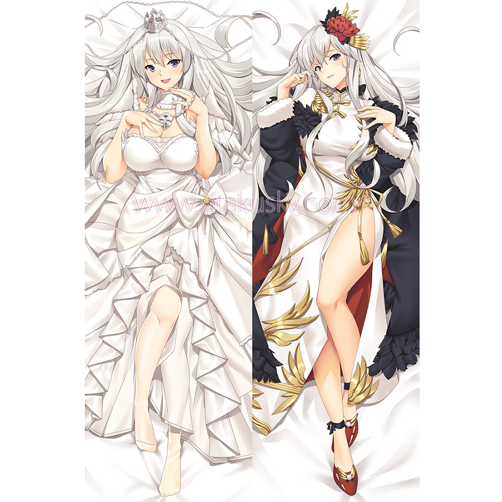 Azur Lane Dakimakura Enterprise Body Pillow Case