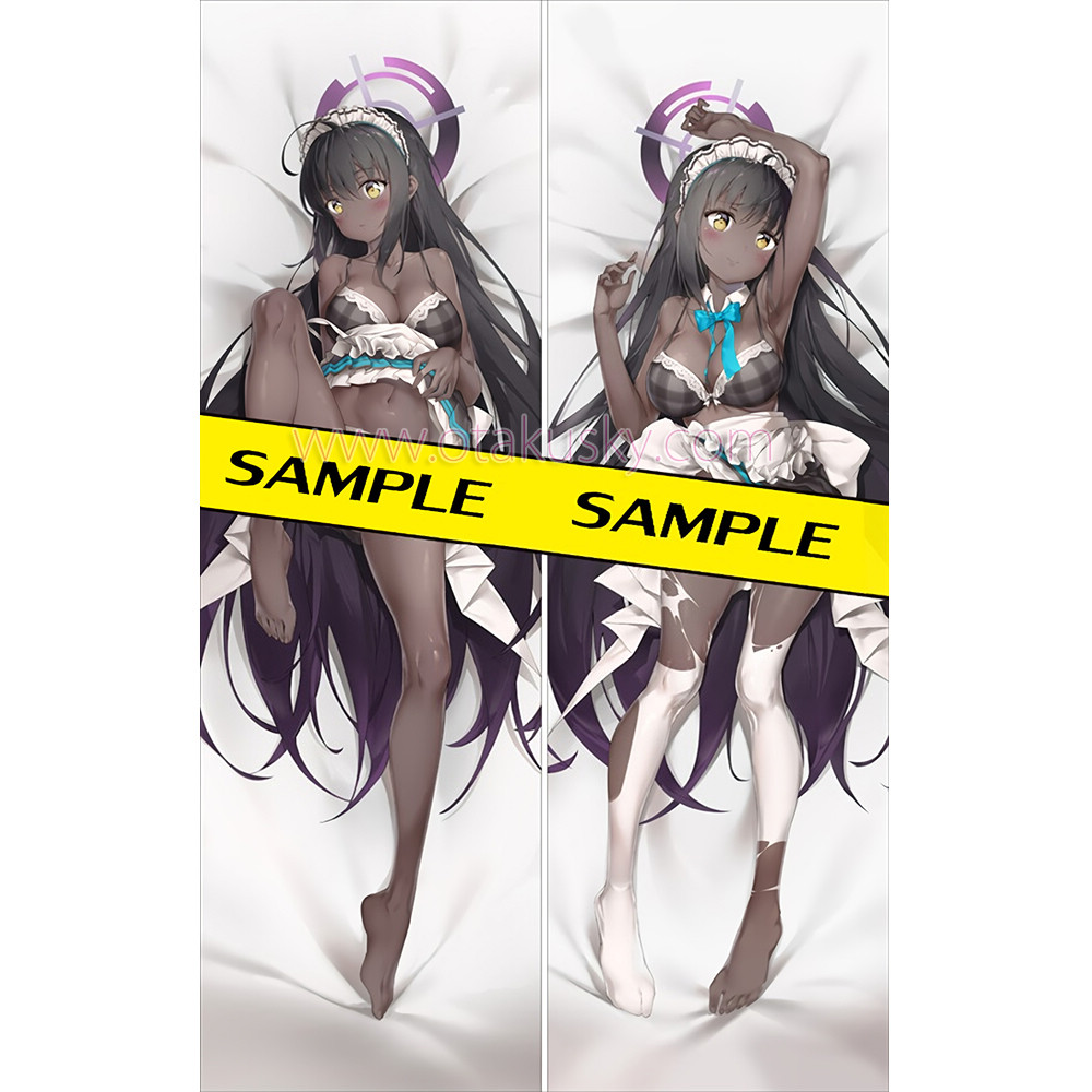 Blue Archive Dakimakura Kakudate Karin Body Pillow Case 04