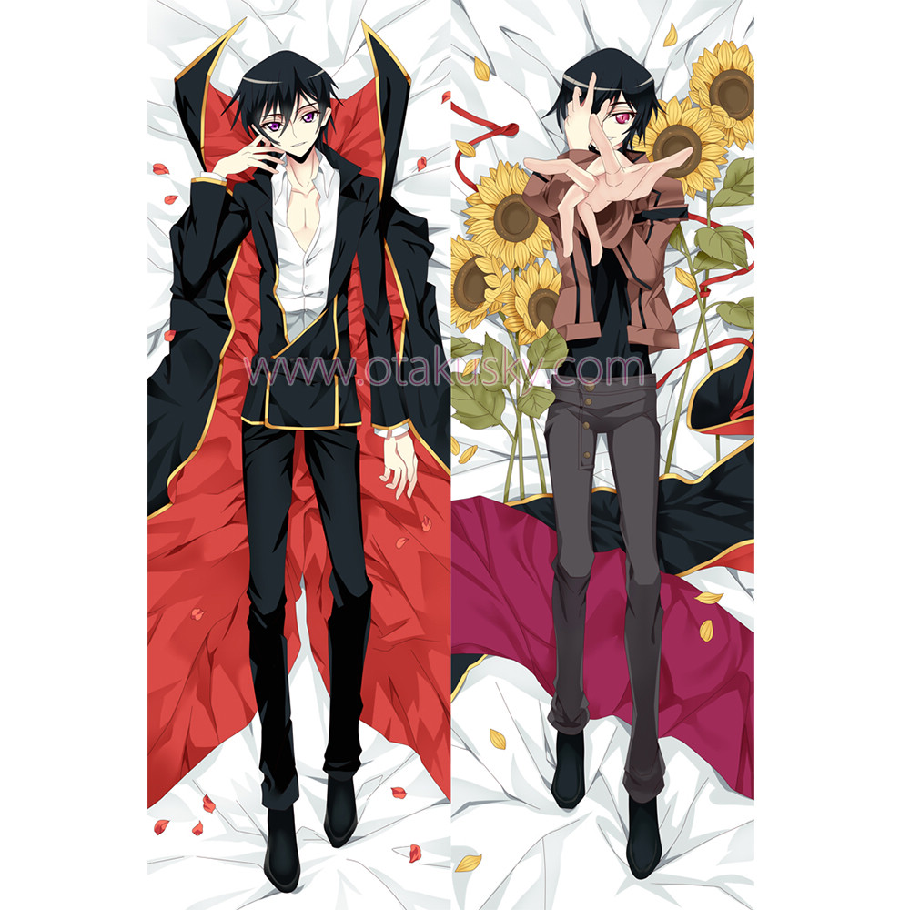 Code Geass Dakimakura Lelouch Lamperouge Body Pillow Case