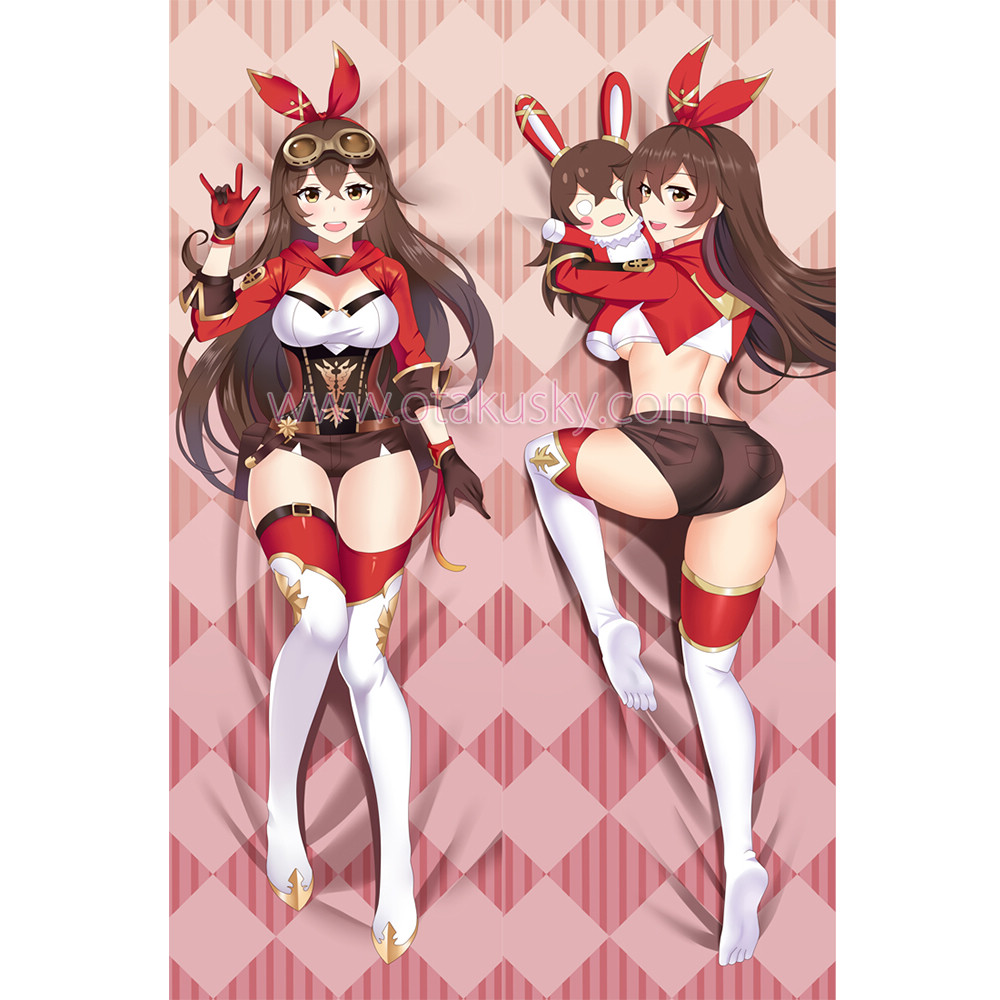 Genshin Impact Dakimakura Amber Body Pillow Case