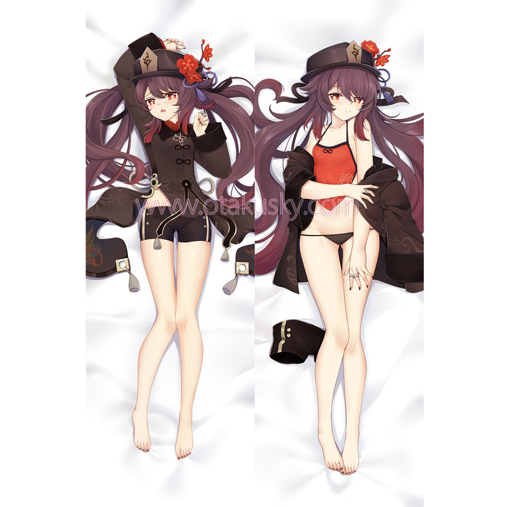 Genshin Impact Dakimakura Hu Tao Walnut Body Pillow Case