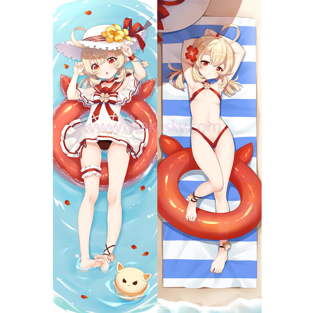 Genshin Impact Dakimakura Klee Body Pillow Case 07