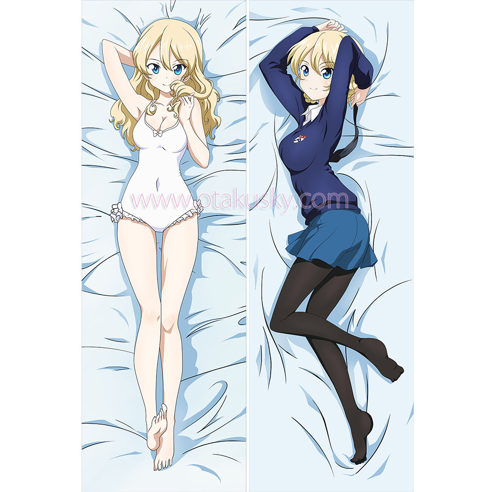 Girls und Panzer Dakimakura Darjeeling Body Pillow Case 02