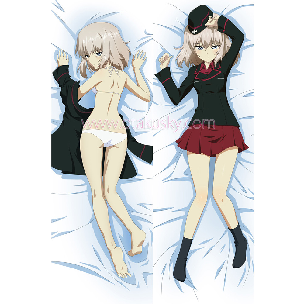 Girls und Panzer Dakimakura Erika Itsumi Body Pillow Case Girls und Panzer Dakimakura Erika Itsumi Body Pillow Case