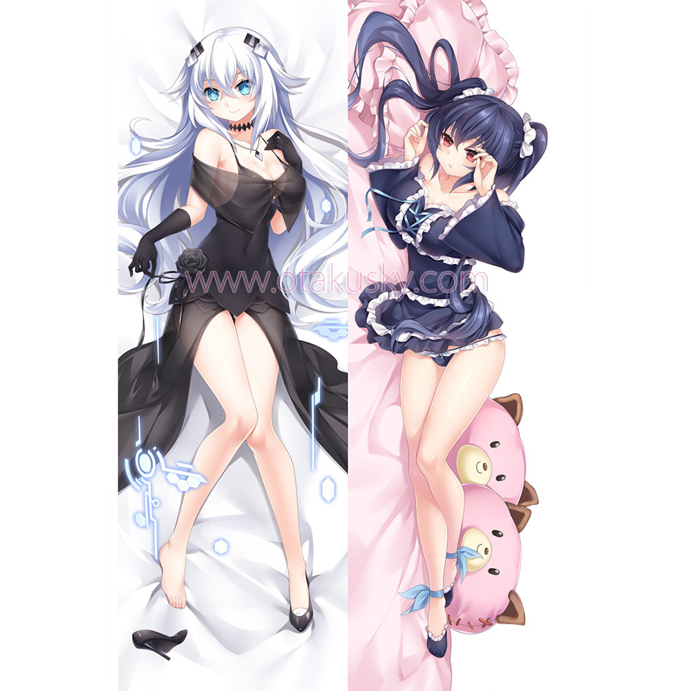 Hyperdimension Neptunia Dakimakura Noire Body Pillow Case 04 Hyperdimension Neptunia Dakimakura Noire Body Pillow Case 04