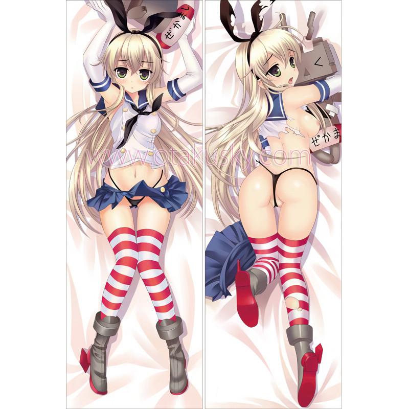 Kantai Collection KanColle Dakimakura Shimakaze Body Pillow Case 08