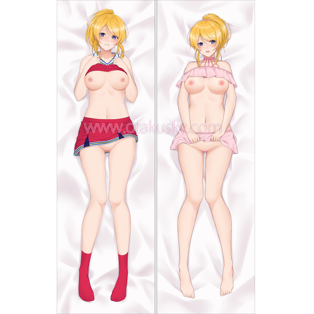 Love Live! Dakimakura Ayase Eli Body Pillow Case 05