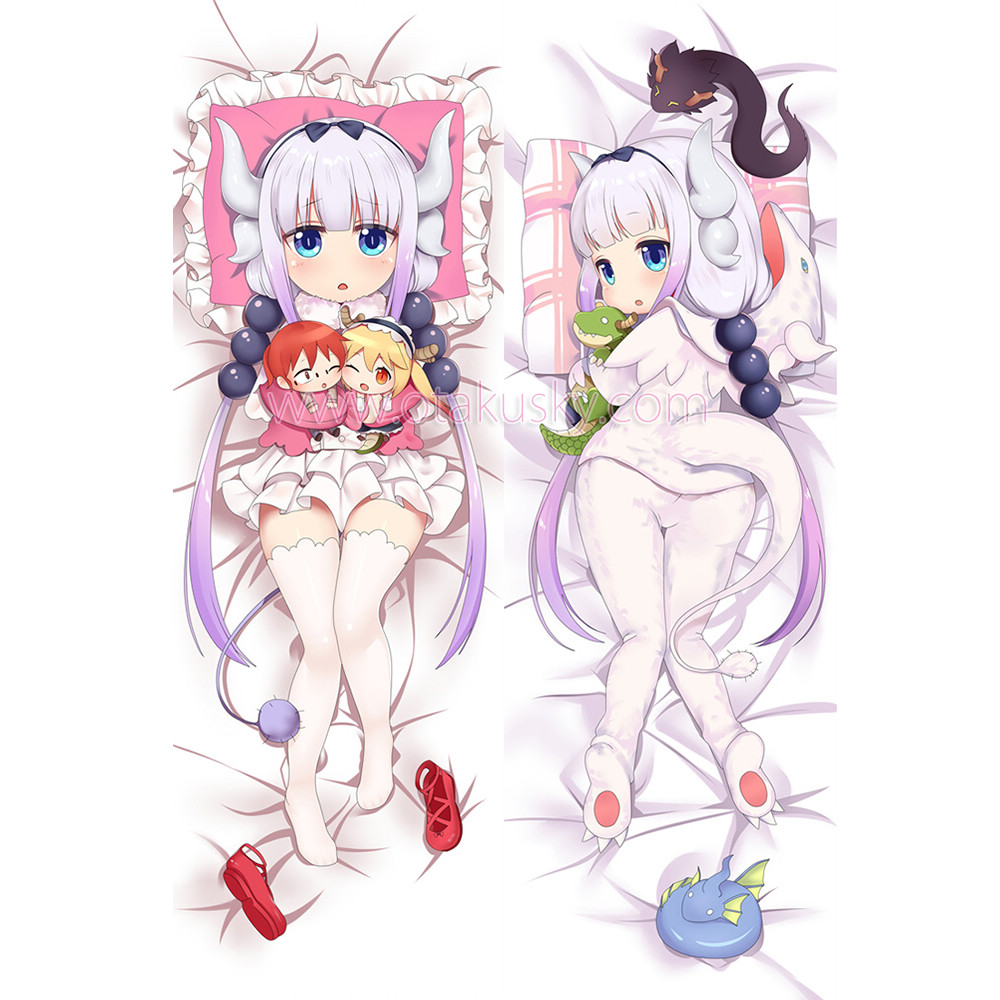 Miss Kobayashi's Dragon Maid Dakimakura Kanna Body Pillow Case 09