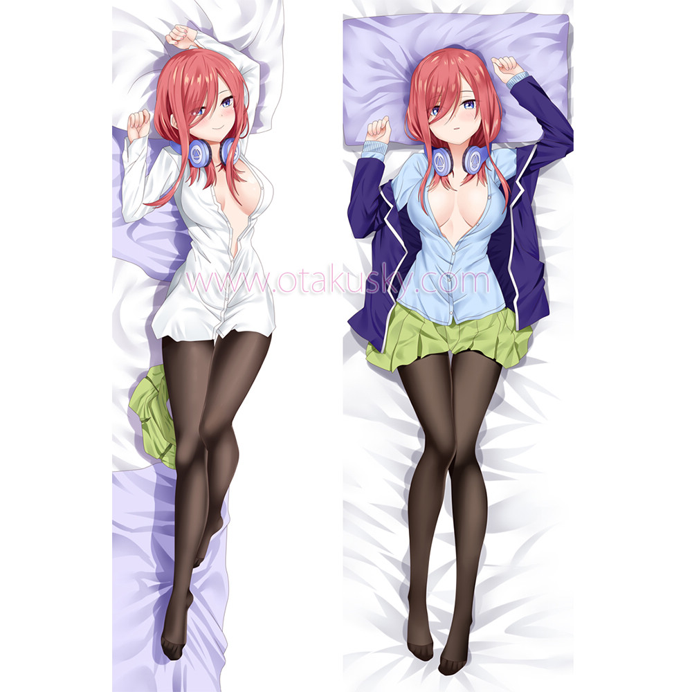 The Quintessential Quintuplets Dakimakura Nakano Miku Body Pillow Case 15