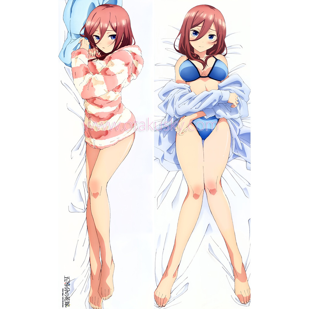 The Quintessential Quintuplets Dakimakura Nakano Miku Body Pillow Case