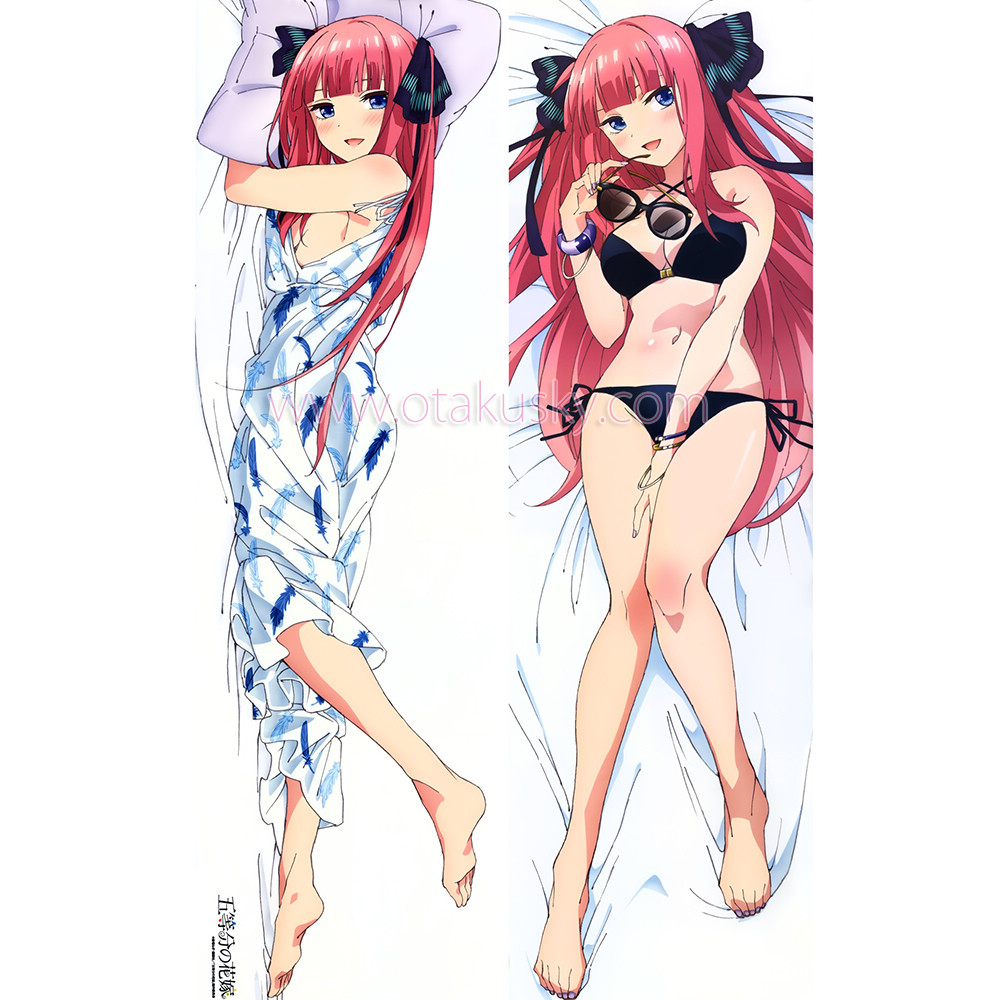 The Quintessential Quintuplets Dakimakura Nakano Nino Body Pillow Case