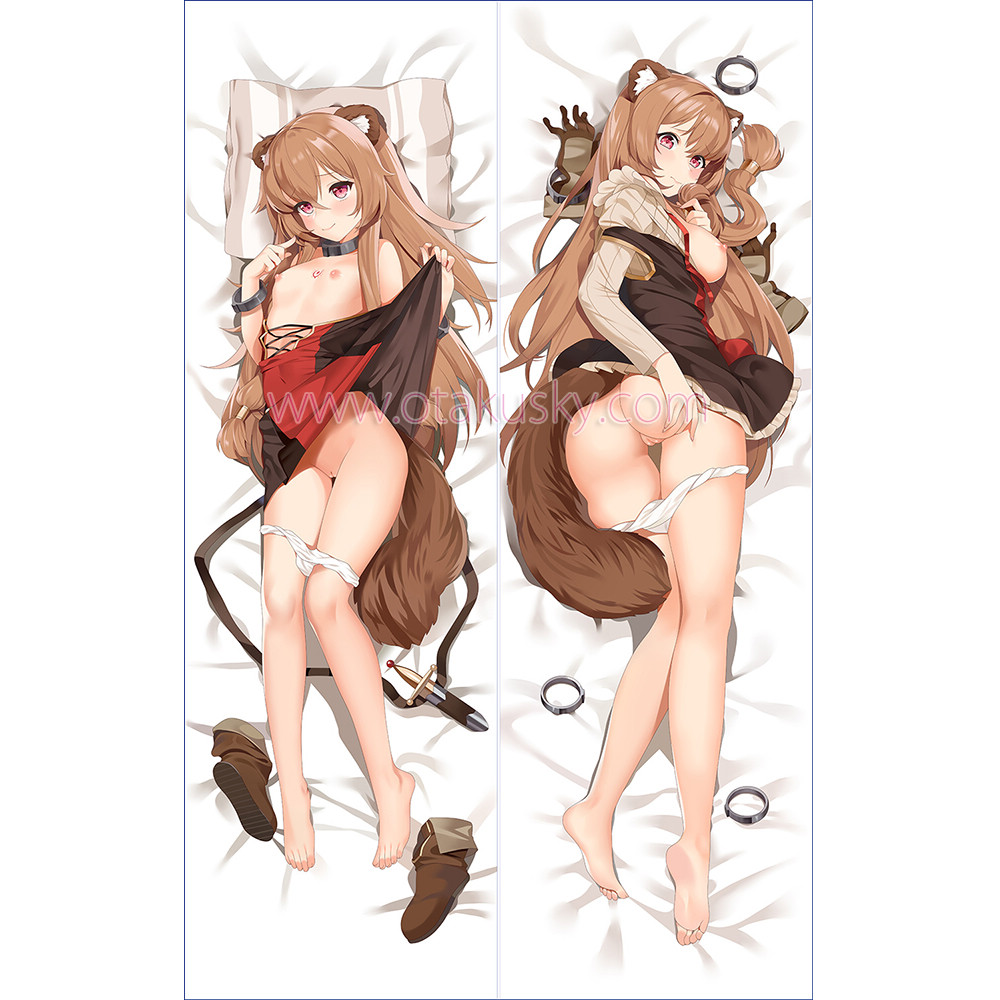 The Rising of the Shield Hero Dakimakura Raphtalia Body Pillow Case 06