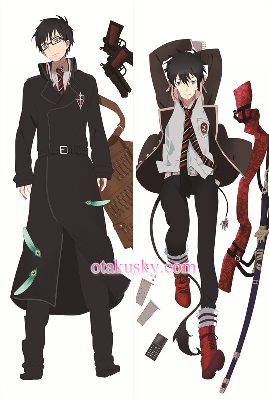 Ao no Exorcist Dakimakura Rin Okumura Yukio Body Pillow Case