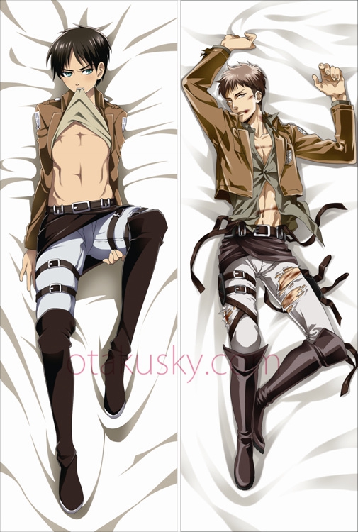 Attack On Titan Eren Jean Body Pillow Case