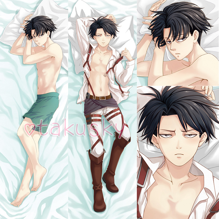 Attack On Titan Levi Body Pillow Case 02