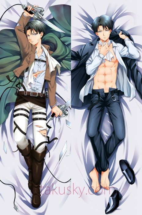 Attack On Titan Levi Body Pillow Case 04