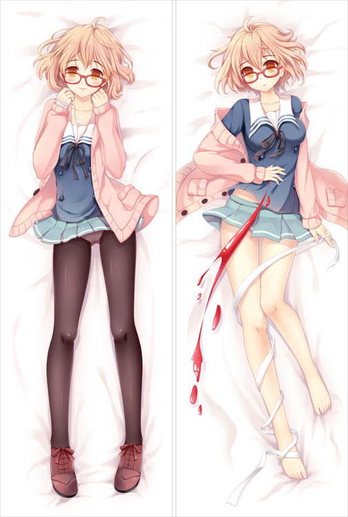 Beyond The Boundary Mirai Kuriyama Body Pillow Case 03