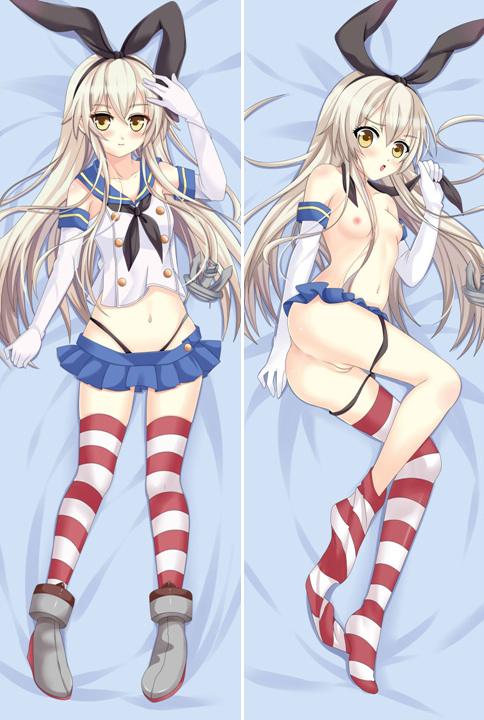 Kantai Collection Shimakaze Body Pillow Case 04