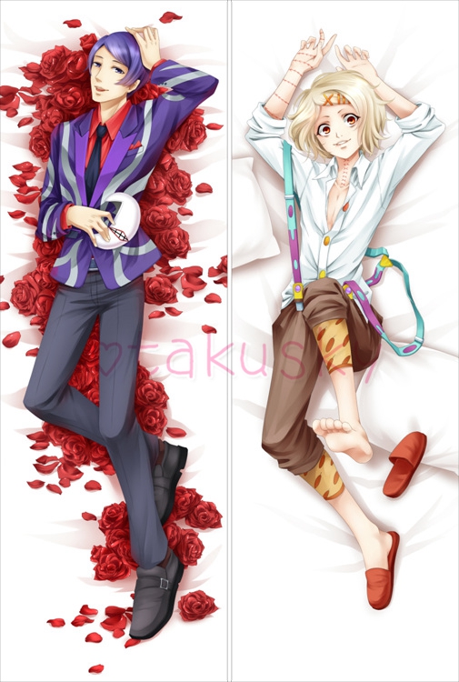 Tokyo Ghoul Shu Tsukiyama Juzo Suzuya Body Pillow Case 02