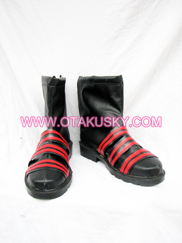 Classic Black Cosplay Shoes 02