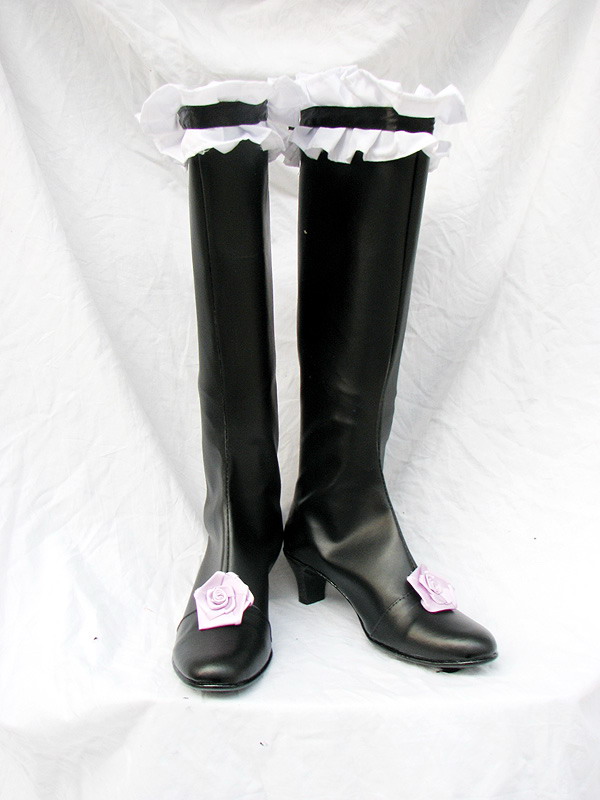 Rozen Maiden Suigintou Cosplay Boots 02