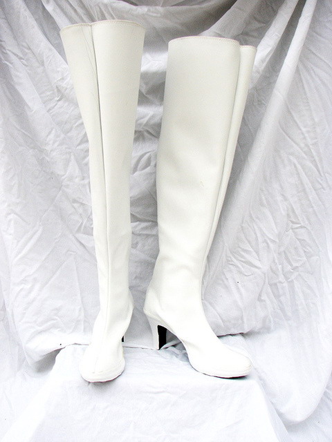 Sailor Moon White Cosplay Boots Sailor Moon White Cosplay Boots