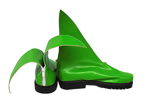 Superman Green Cosplay Shoes - Click Image to Close