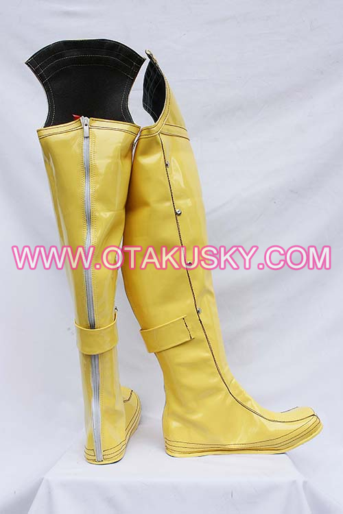 Trusty Bell Chopins Dream Yellow Cosplay Boots - Click Image to Close