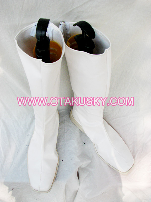 White Cosplay Boots 03