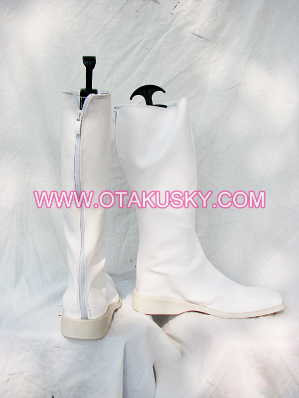 White Cosplay Boots 03