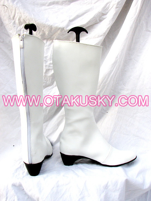 White Cosplay Boots 02