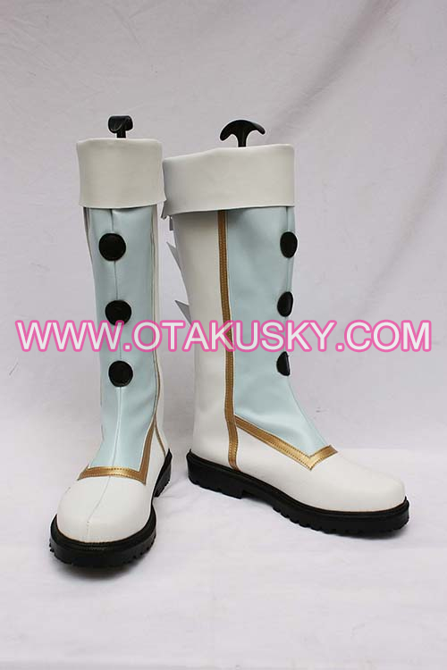 White Cosplay Boots 11