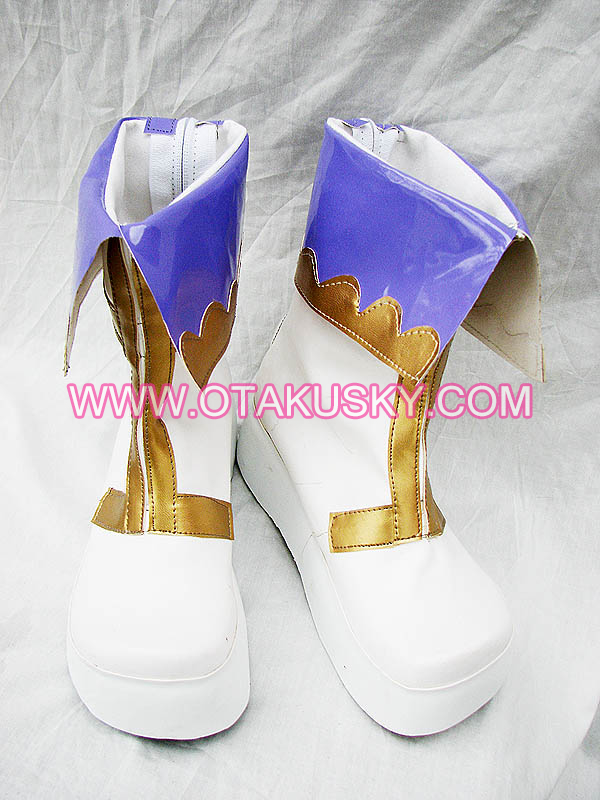 Wind Fantasy White Cosplay Shoes