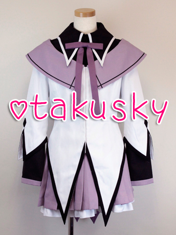 Maho Shojo Madoka Magika Kaname Akemi Cosplay Dress