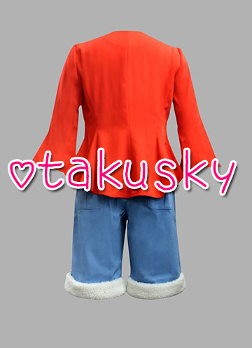 One Piece Monkey D Luffy Cosplay Costume 02