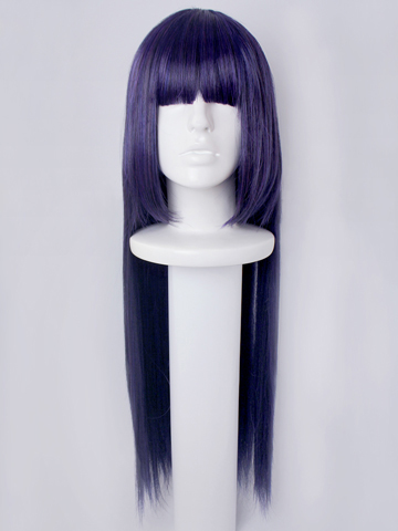 Bakemonogatari Senjougahara Hitagi Cosplay Wig