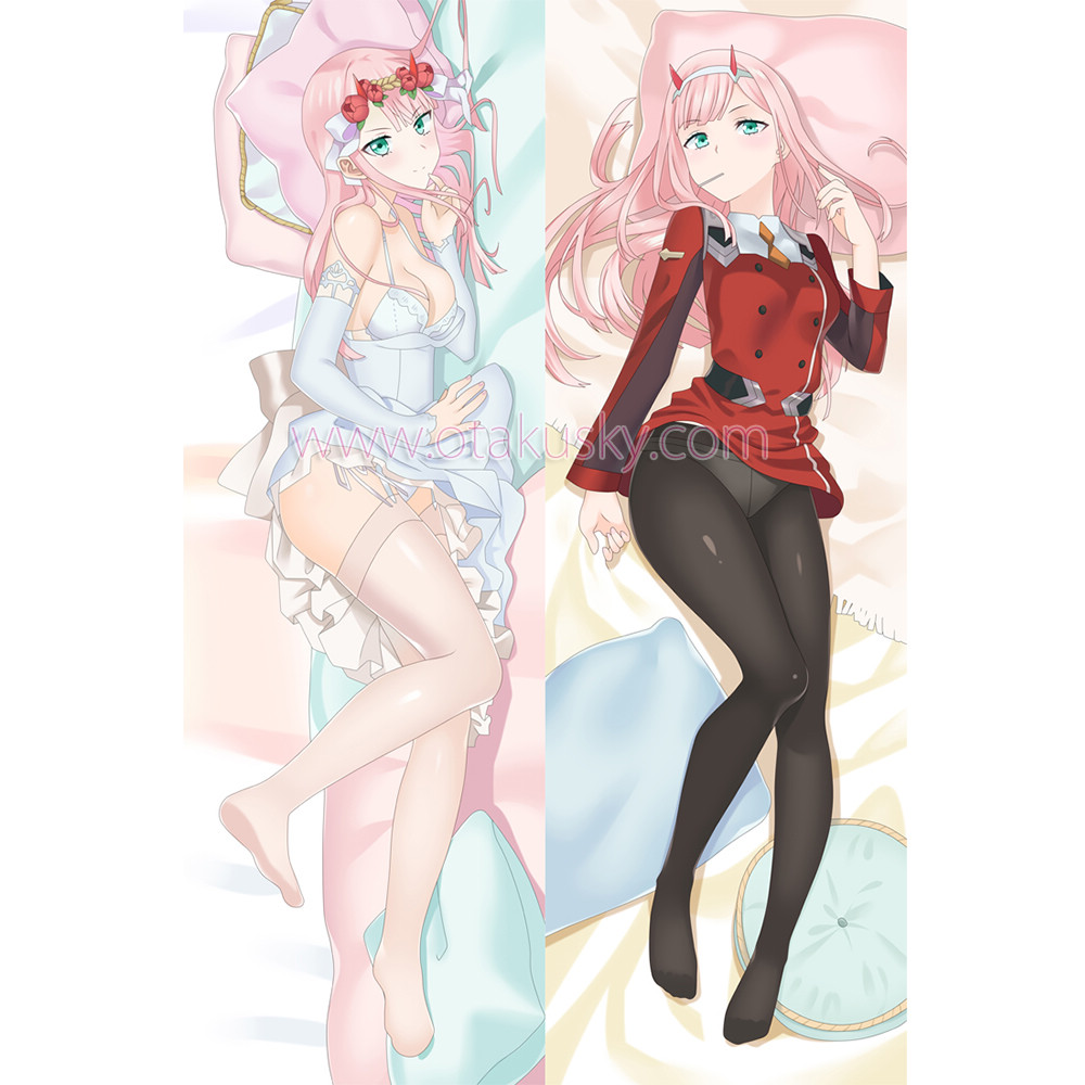 DARLING in the FRANXX Dakimakura Zero Two 02 Body Pillow Case 15 DARLING in the FRANXX Dakimakura Zero Two 02 Body Pillow Case 15