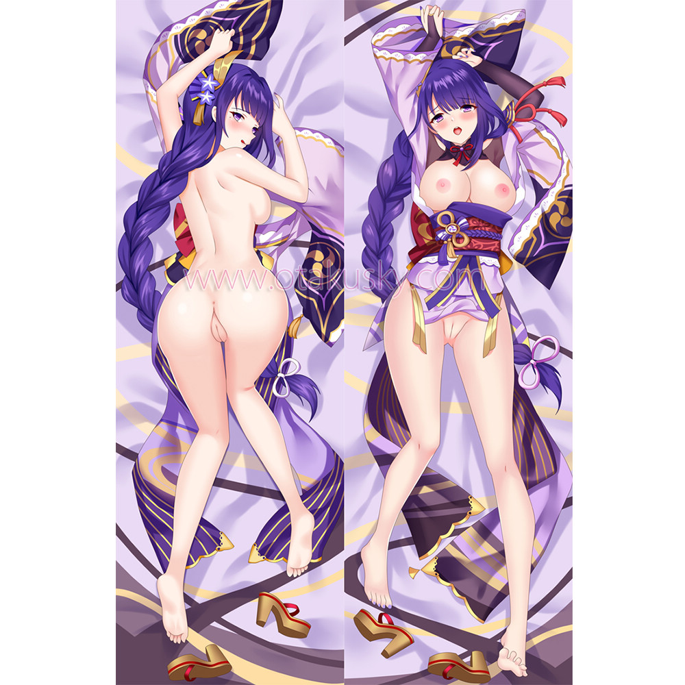 Genshin Impact Dakimakura Baal Raiden Shogun Body Pillow Case 21