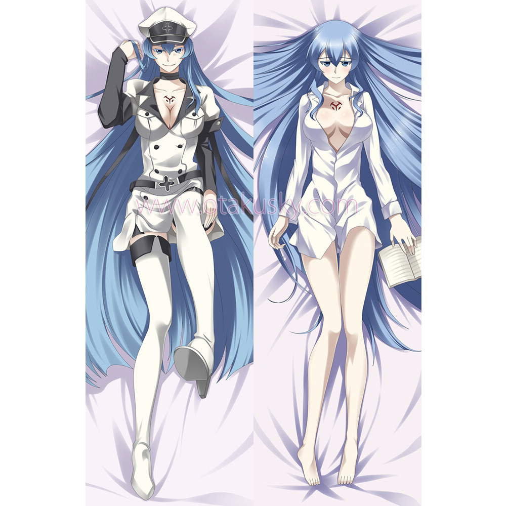 Akame ga Kill Dakimakura Esdeath Body Pillow Case 04