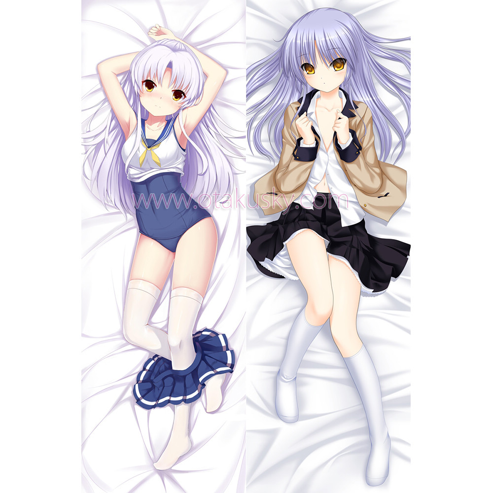 Angel Beats Dakimakura Kanade Tachibana Body Pillow Case Angel Beats Dakimakura Kanade Tachibana Body Pillow Case