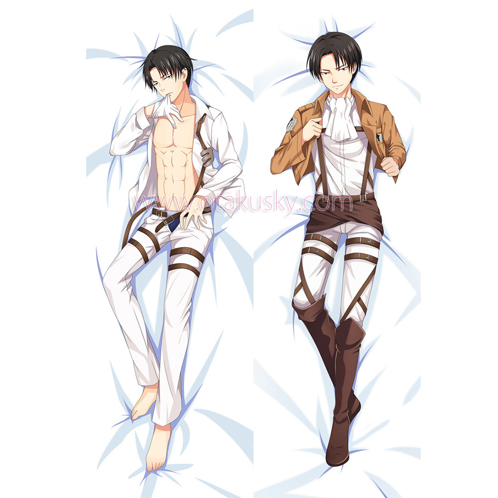 Attack on Titan Dakimakura Levi Body Pillow Case 05